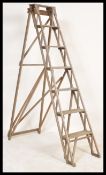 A vintage retro 20th Century Jones Patent ladder o