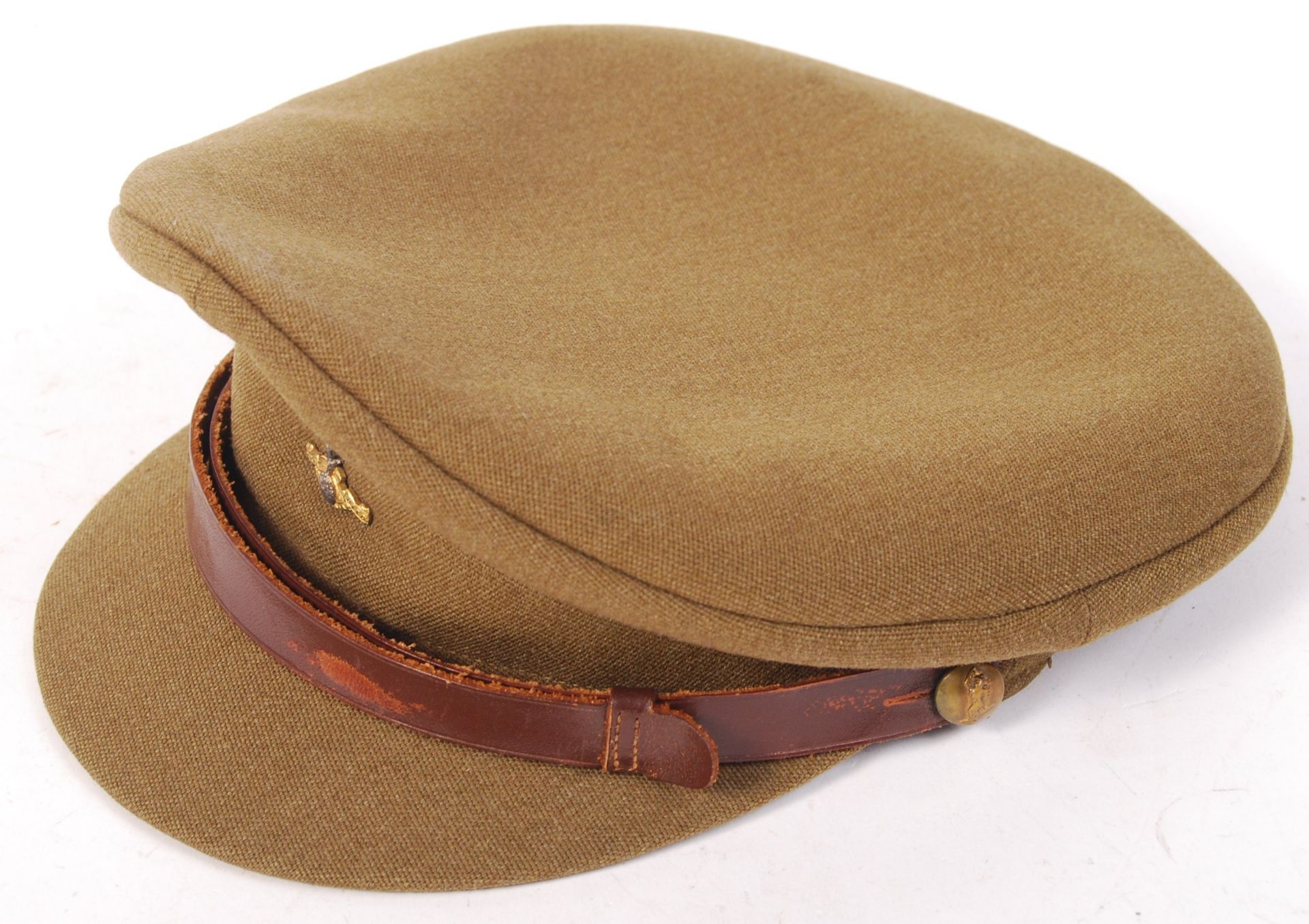 WWII SECOND WORLD WAR ROYAL SIGNALS CAPTAIN'S HAT - Bild 3 aus 4