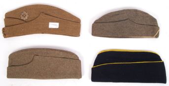 COLLECTION OF WWII SECOND WORLD WAR UNIFORM CAPS