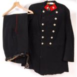 EARLY 20TH CENTURY FIREMAN'S UNIFORM TUNIC / COAT