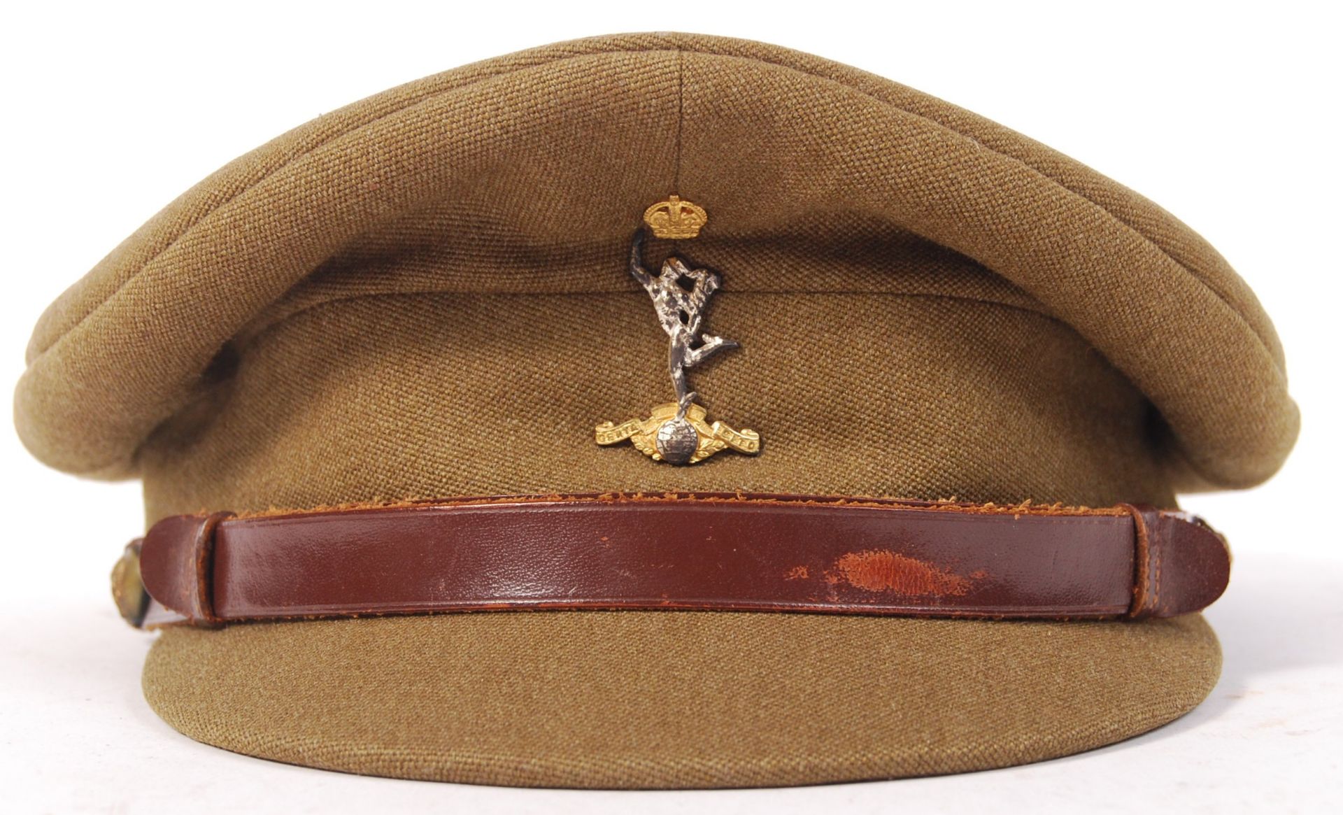 WWII SECOND WORLD WAR ROYAL SIGNALS CAPTAIN'S HAT - Bild 2 aus 4