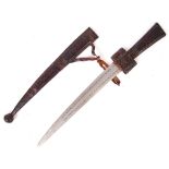 TUAREG NORTH AFRICAN SAHARA TRIBAL SHORT SWORD