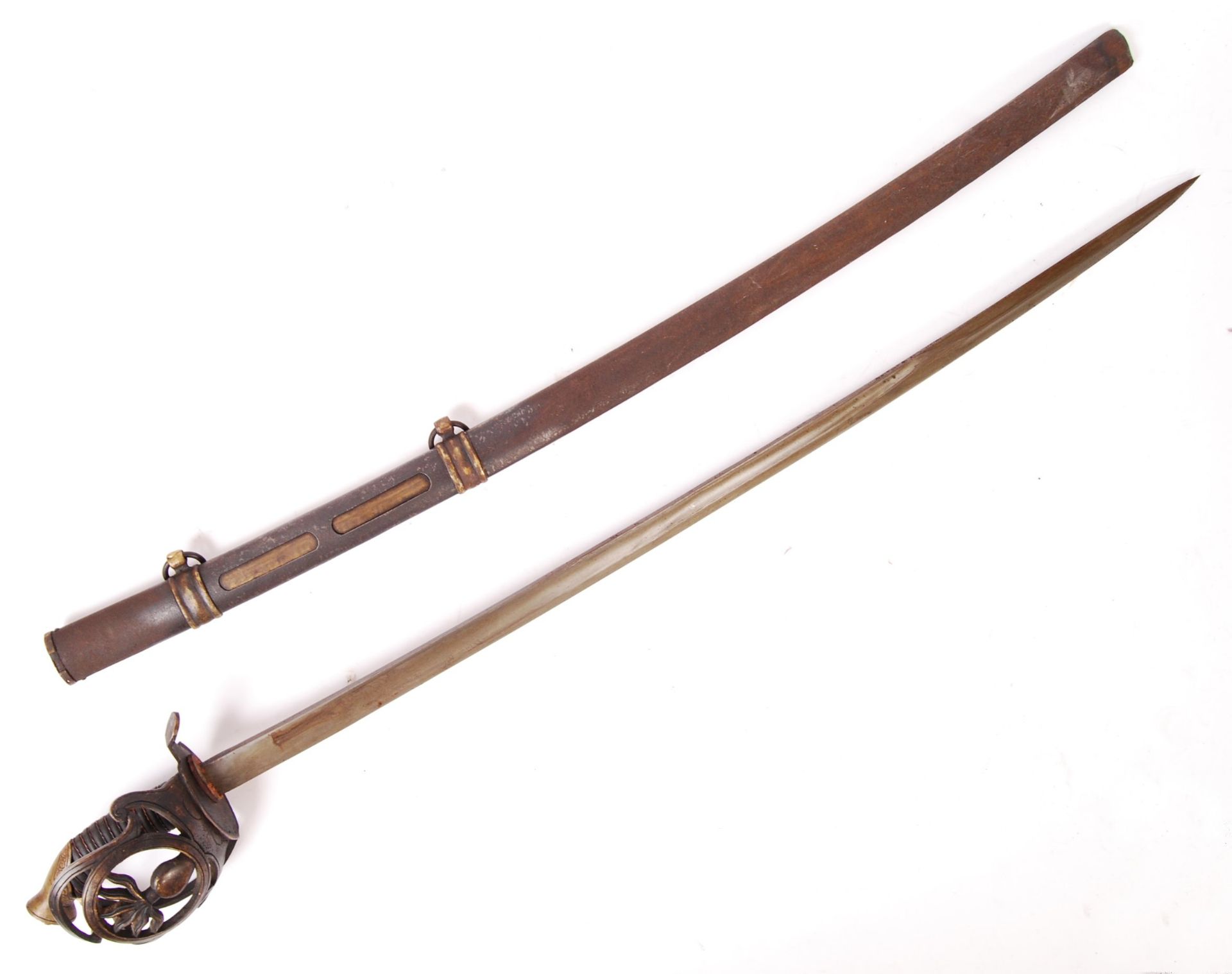 19TH CENTURY FRENCH CAVALRY OFFICER'S SABRE / SWORD