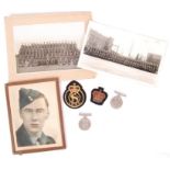 WWII SECOND WORLD WAR MILITARIA MEDAL GROUP & PHOTOS