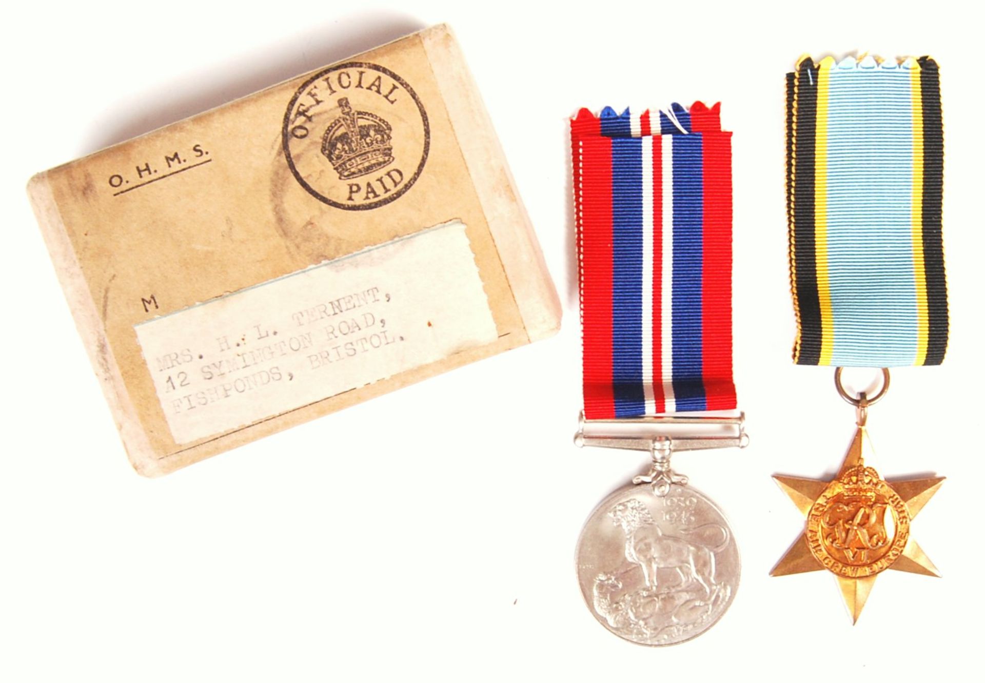 WWII SECOND WORLD WAR LOCAL BRISTOL INTEREST MEDAL GROUP