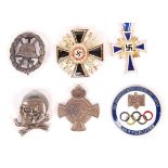 WWII GERMAN THIRD REICH NAZI REPRODUCTION MEDALS /