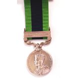 INDIAN GENERAL SERVICE MEDAL GEORGE V WITH CLASP
