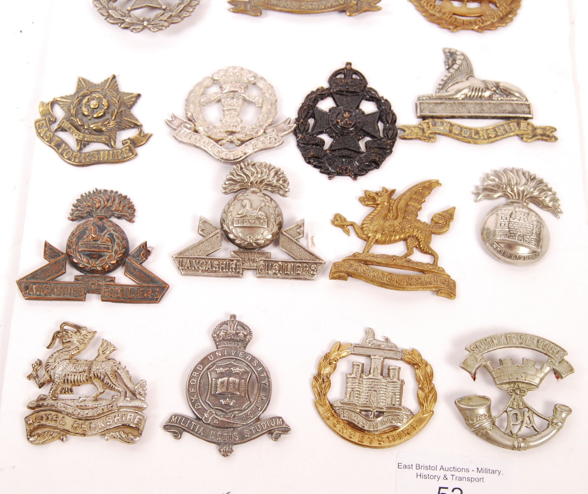 ASSORTED BOER WAR / WWI / WWII INTEREST VOLUNTEER CAP BADGES - Bild 3 aus 3