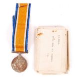 WWI FIRST WORLD WAR MEDAL TO A BOMBER IN THE ROYAL ARTILLERY