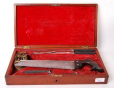 ANTIQUE 19TH CENTURY MILITARY FIELD SURGEON'S MEDICAL KIT