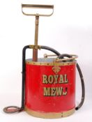 EARLY 20TH CENTURY ' ROYAL MEWS ' FIRE BUCKET PUMP