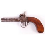 ANTIQUE 19TH CENTURY PERCUSSION CAP PISTOL