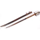 ANTIQUE LATE 18TH CENTURY HEAVY CAVALRY TROOPER SWORD