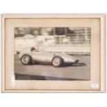 RARE VINTAGE VANWALL TONY VANDERVELL GOODWOOD PHOTOGRAPH