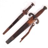 EARLY 20TH CENTURY VERCH & FLOTHOW THEATRICAL WEAPONS