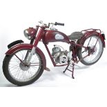 1950'S FRENCH HIRONDELLE 125CC MOTORCYCLE / MOTORBIKE