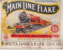 1985 GWR 150 YEARS CELEBRATION POSTER SPONSORED BY IMPERIAL TOBACCO