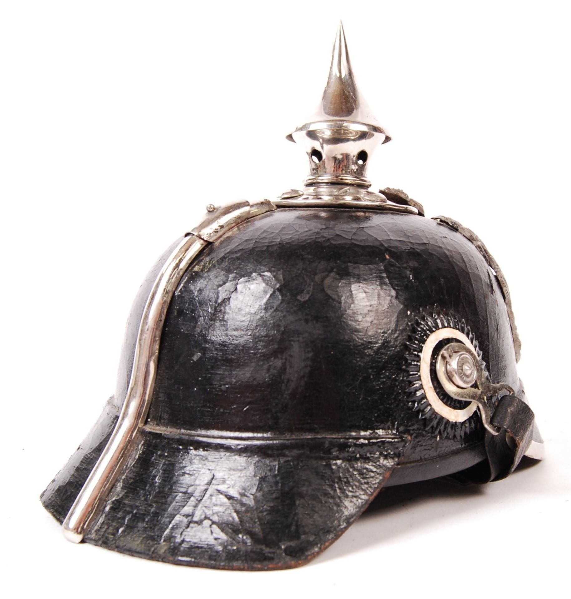 WWI FIRST WORLD WAR IMPERIAL GERMAN PICKELHAUBE HELMET - Bild 3 aus 5