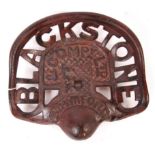 CAST METAL REPRO BLACKSTONE & COMPANY LTD TRACTOR SEAT