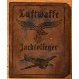 THIRD REICH GERMAN NAZI LUFTWAFFE SOLDIER'S ID BOO