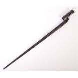 WWII SECOND WORLD WAR STEEL CRUCIFORM SPIKE RIFLE BAYONET