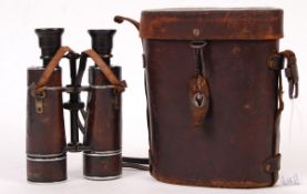 RARE ANTIQUE GERMAN BUSCH TERLUX 12X35 FIELD BINOCULARS