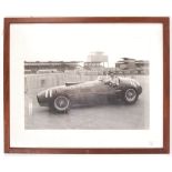 RARE VANWALL EMPLOYEE FERRARI THIN WALL SPECIAL PHOTOGRAPH