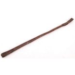 WWI FIRST WORLD WAR LEATHER BOUND RIDING CROP WITH PROVENANCE
