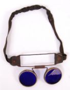 RARE WWII SECOND WORLD WAR GERMAN U-BOAT BLUE GOGGLES