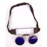 RARE WWII SECOND WORLD WAR GERMAN U-BOAT BLUE GOGGLES