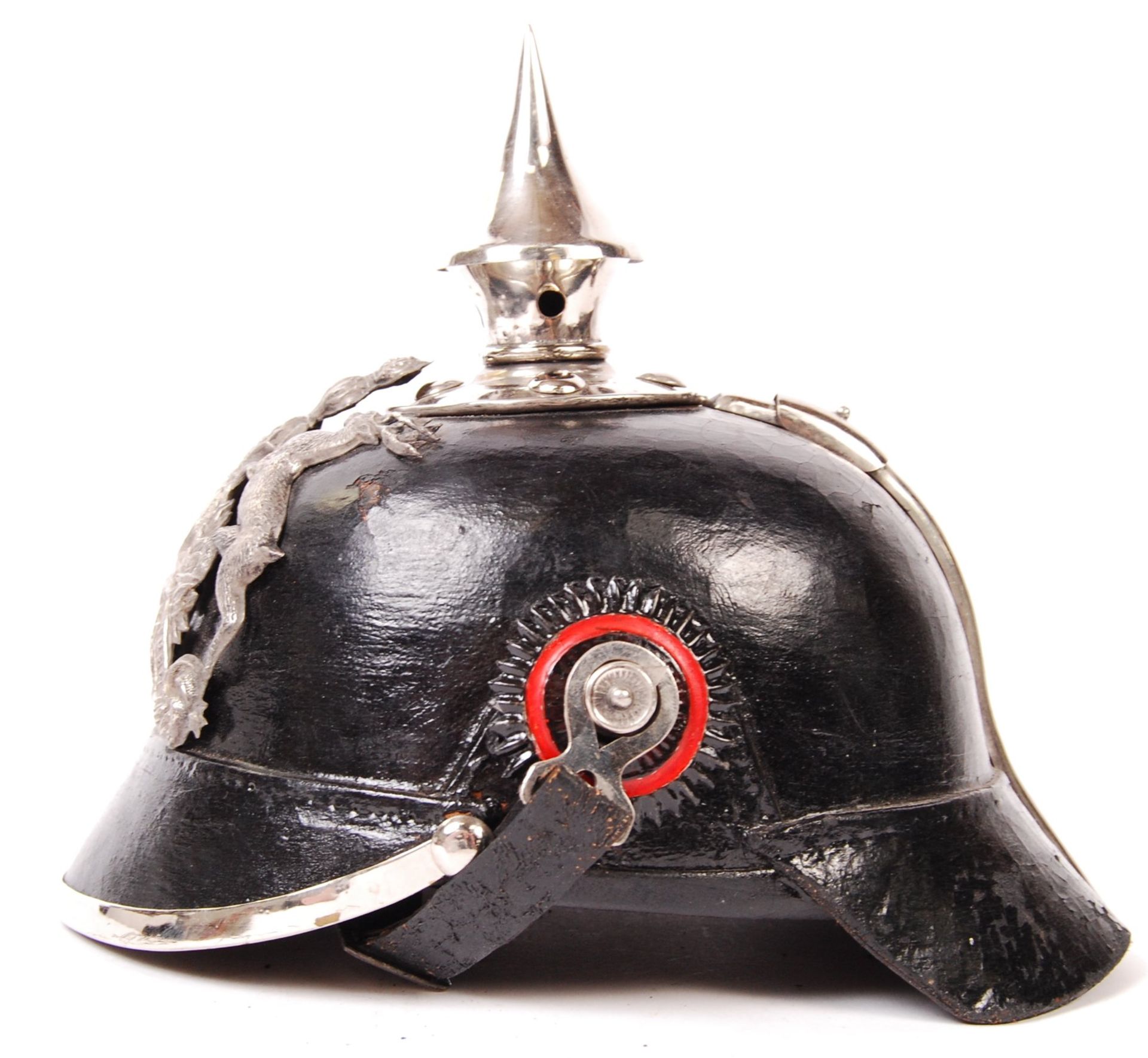 WWI FIRST WORLD WAR IMPERIAL GERMAN PICKELHAUBE HELMET - Bild 2 aus 5