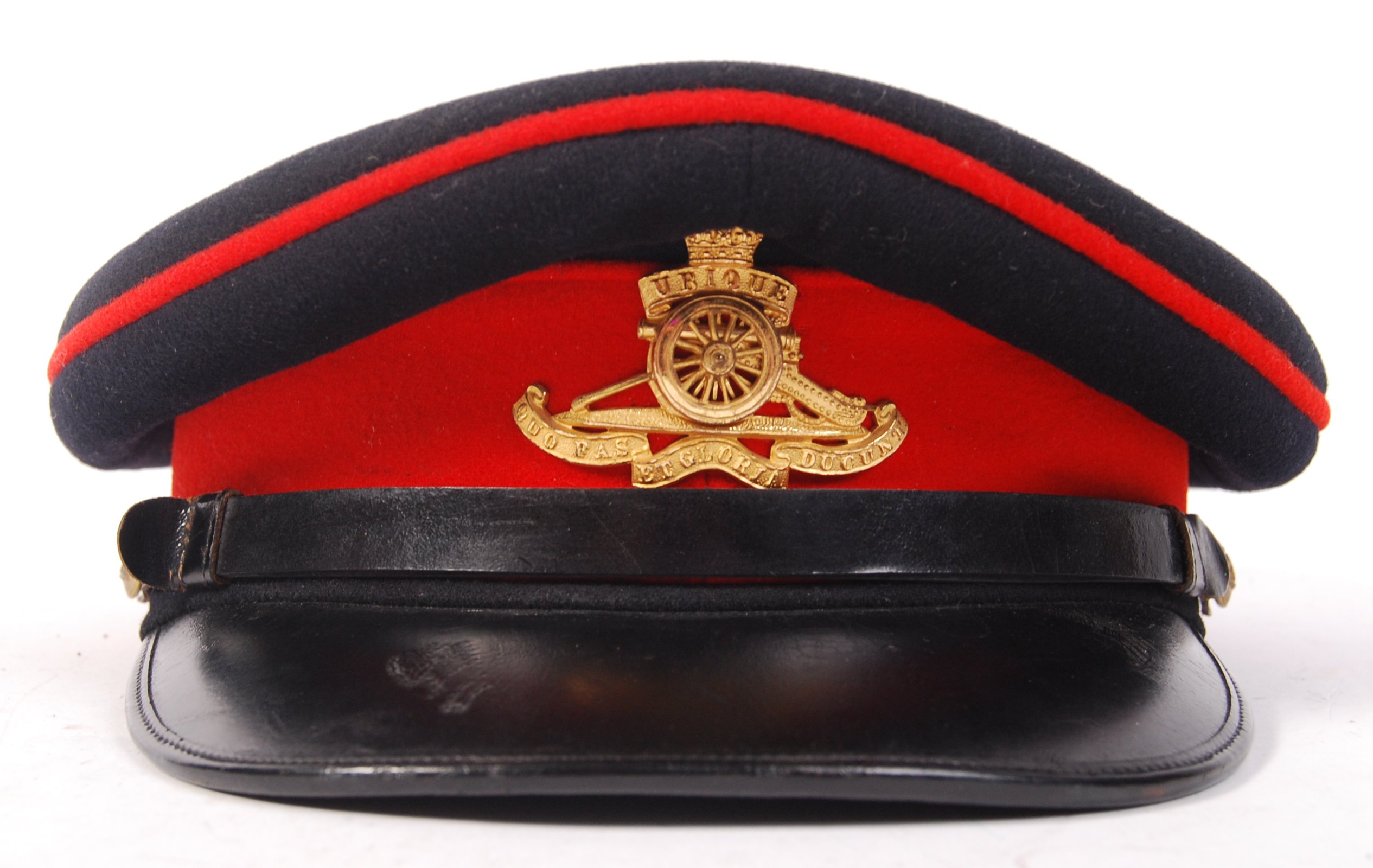 1950'S ROYAL ARTILLERY OFFICER'S DRESS CAP - Image 2 of 4
