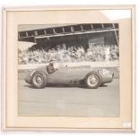 RARE VANWALL EMPLOYEE FERRARI THIN WALL SPECIAL PHOTOGRAPH