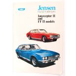 RARE VINTAGE JENSEN INTERCEPTOR CAR DEALERSHIP BROCHURE