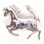 RARE PRANCING HORSE FERRARI SPORTS CAR MASCOT / BADGE