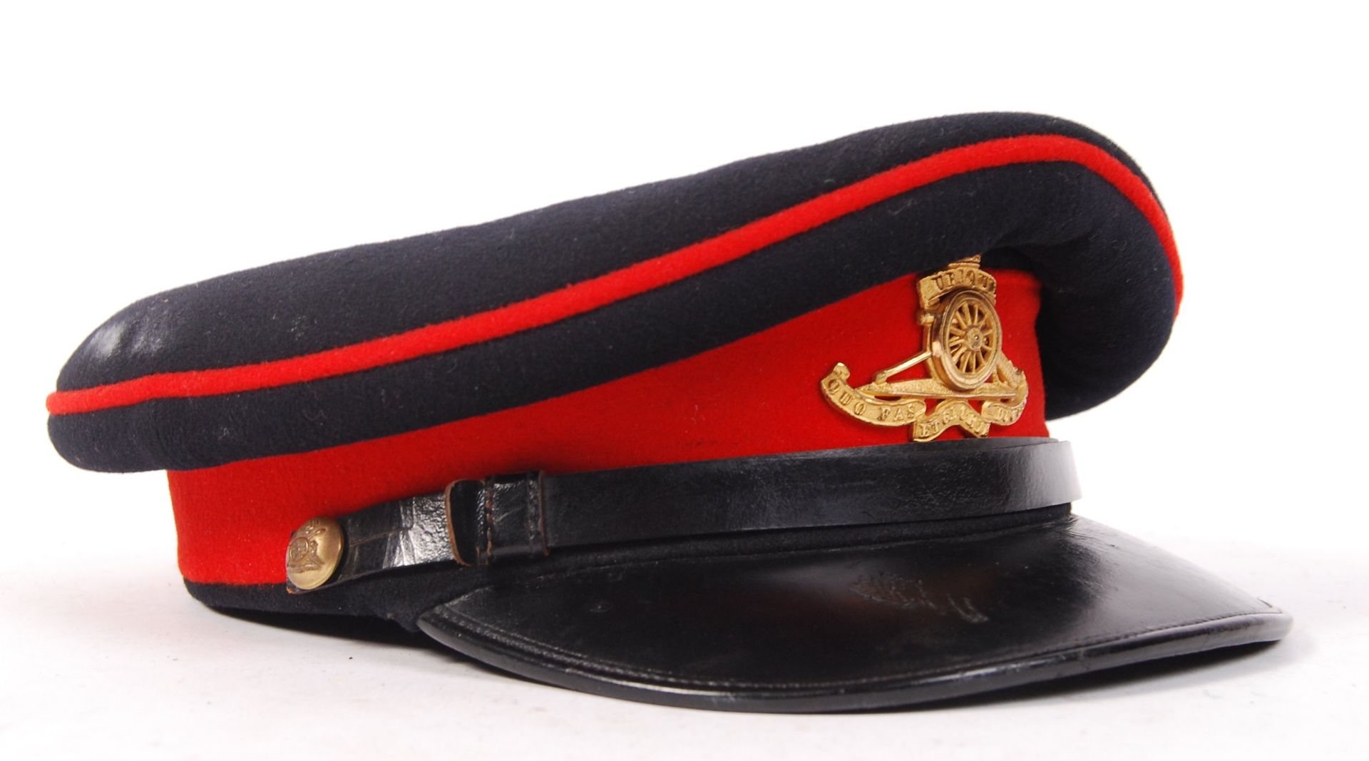 1950'S ROYAL ARTILLERY OFFICER'S DRESS CAP