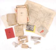 RARE WWII ADOLF HITLER BUNKER EFFECTS & OTHER RELATED ITEMS