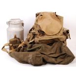 COLLECTION OF ASSORTED MILITARY WEBBING & UNIFORM ITEMS