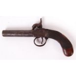 ANTIQUE 19TH CENTURY PERCUSSION CAP POCKET PISTOL