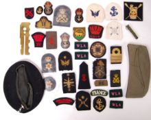 COLLECTION OF ASSORTED MILITARY UNIFORM PATCHES