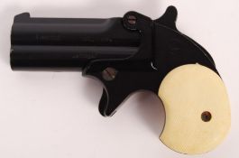 REMINGTON STYLE DERRINGER DOUBLE BARRELLED STARTING PISTOL