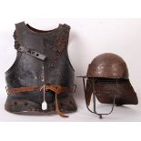 REPRODUCTION 17TH CENTURY ENGLISH CIVIL WAR PARTIAL SUIT OF ARMOUR
