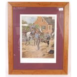 AMERICAN CONFEDERATE CIVIL WAR SIGNED DON TRIONI PRINT