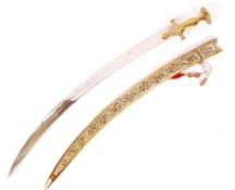 20TH CENTURY SOUTH INDIAN / INDO PERSIAN TALWAR / TULWAR SWORD