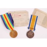 WWI FIRST WORLD WAR MEDAL PAIR - SAPPER IN THE ROYAL ENGINEERS