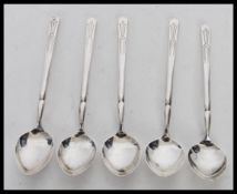 A collection of five Birmingham hallmarked silver