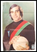 PETER SHILTON SIGNED PICTURE POSTER