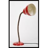 A vintage retro 20th Century industrial desk lamp