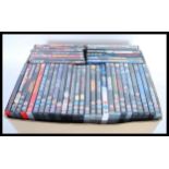 A collection of forty cased DVD films of differing