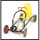 A vintage retro 20th Century Mobo childs go cart p